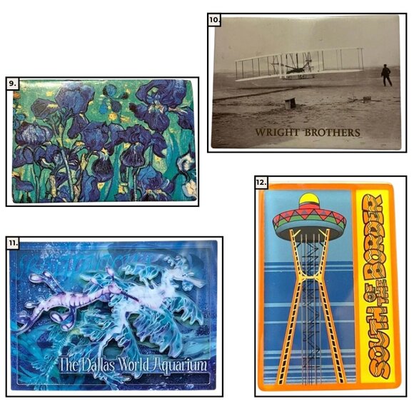 Kitschy Assorted Decorative Refrigerator Magnets - Cute Fun Decor Gifts - Picture 4 of 6